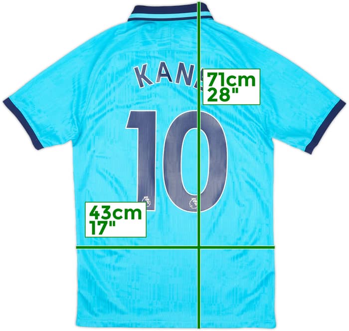 2019-20 Tottenham Third Shirt Kane #10 - 8/10 - (S)