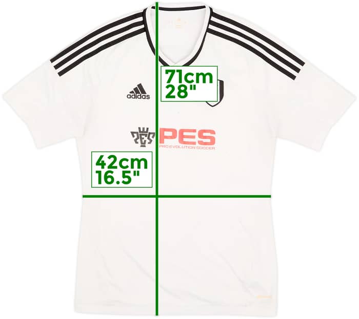 2017-18 Fulham Youth Match Issue Home Shirt #7