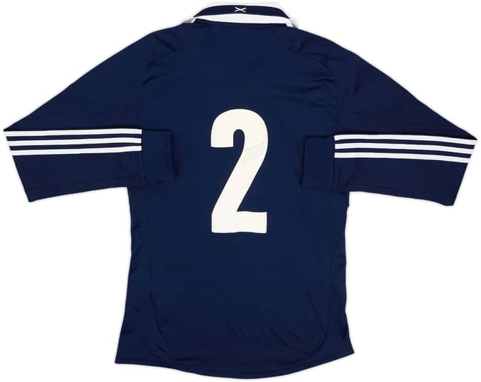 2011-13 Scotland Match Issue Home L/S Shirt #2
