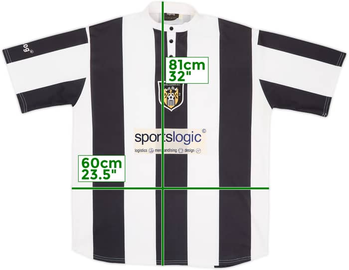 Camiseta de local de Notts County 2000-01 - 8/10 - (XL)