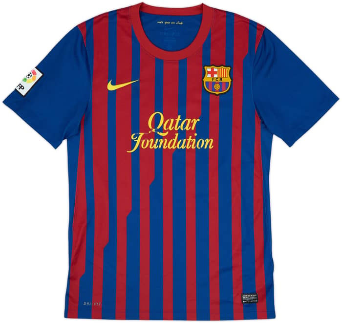 2011-12 Barcelona Camiseta Local - 4/10 - (S)