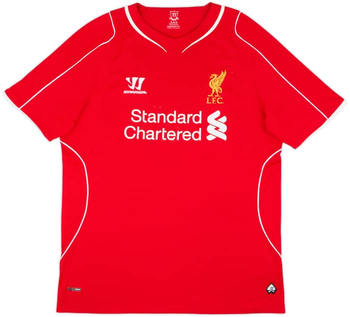 2014-15 Liverpool Home Shirt Gerrard #8 - 5/10 - (L)