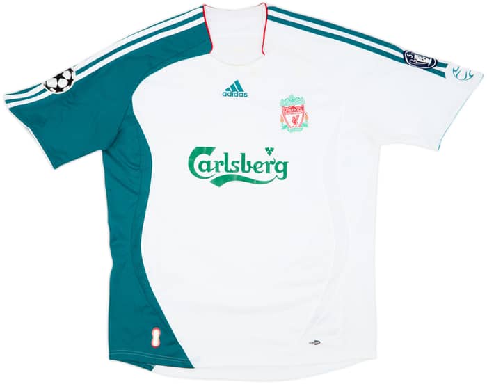 2006-07 Liverpool Tercera Camiseta Gerrard #8 - 6/10 - (L)