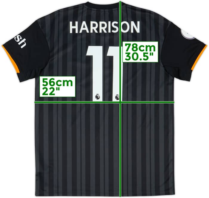 2022-23 Leeds Third Shirt Harrison #11 - 8/10 - (L)