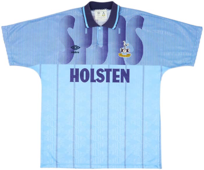 1991-94 Tottenham Third Shirt Sheringham #10 - 8/10 - (S)