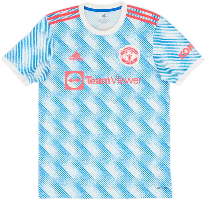 2021-22 Manchester United Away Shirt Shaw #23 - 10/10 - (M)