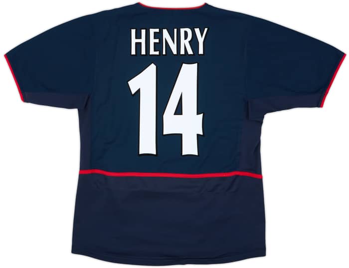 2002-04 Arsenal Away Shirt Henry #14 - 8/10 - (S)