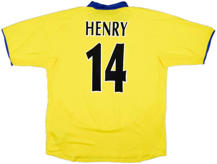 2003-05 Arsenal Away Shirt Henry #14 - 6/10 - (XL)