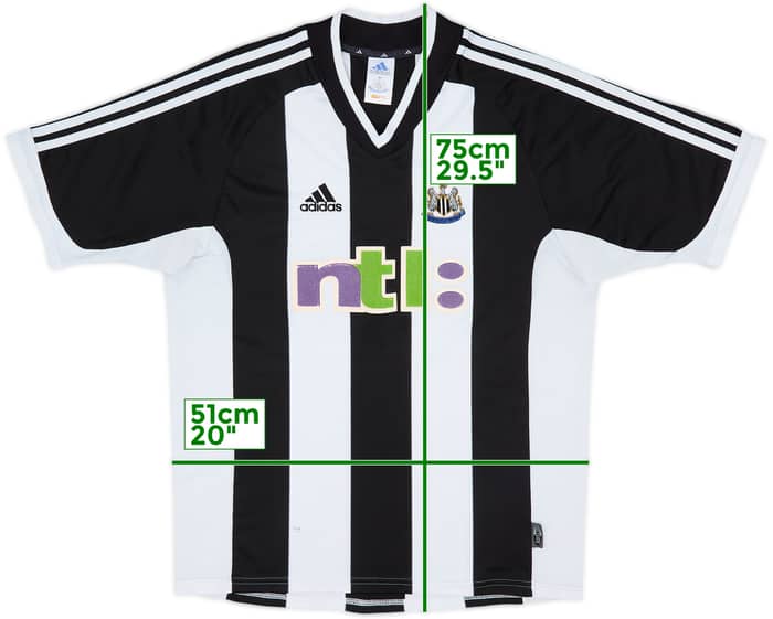 2001-03 Newcastle Home Shirt - 5/10 - (M)
