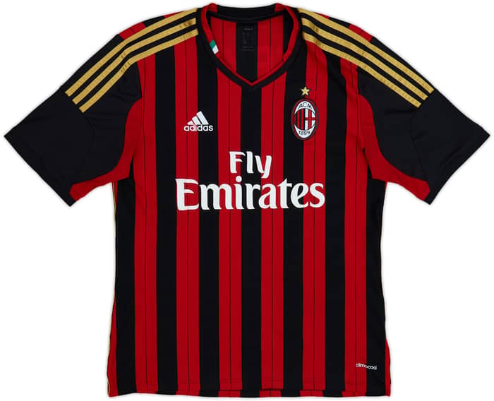 2013-14 AC Milan Home Shirt Kaka #22 - 7/10 - (M)