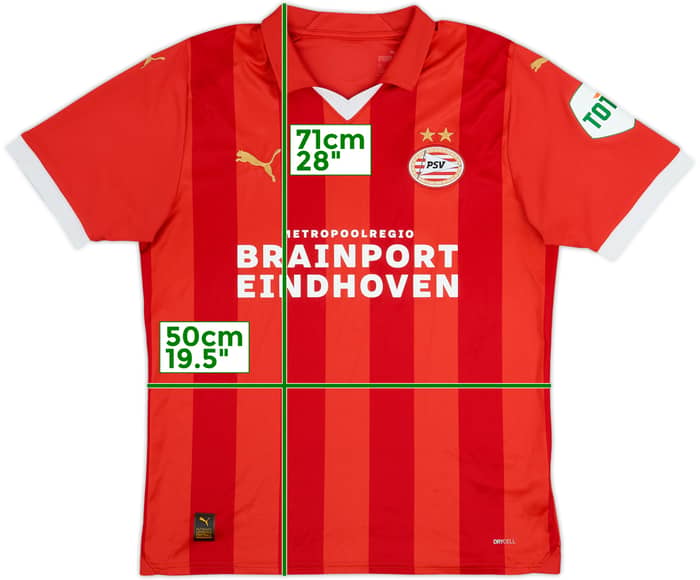 2023-24 PSV Home Shirt - 8/10 - (M)