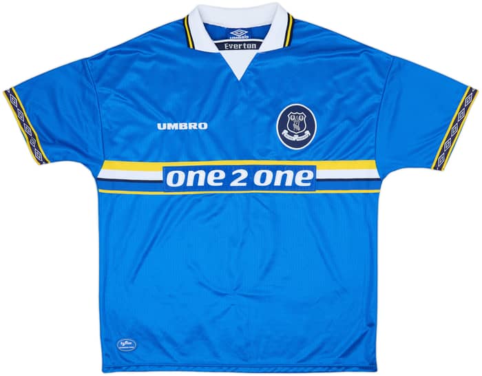 1997-99 Everton Home Shirt Materazzi #15 - 8/10 - (XXL)