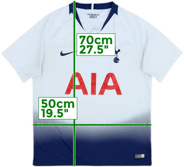 2018-19 Tottenham Home Shirt - 4/10 - (M)