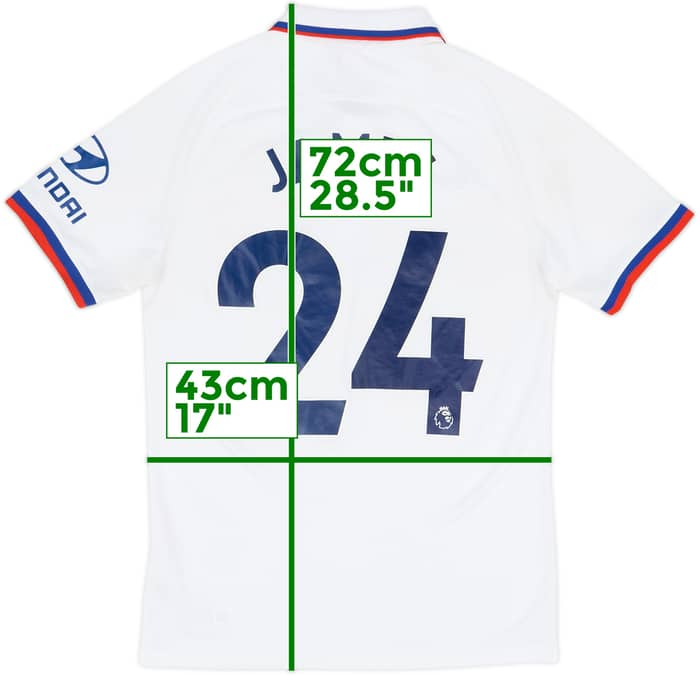 2019-20 Chelsea Away Shirt James #24 - 8/10 - (S)