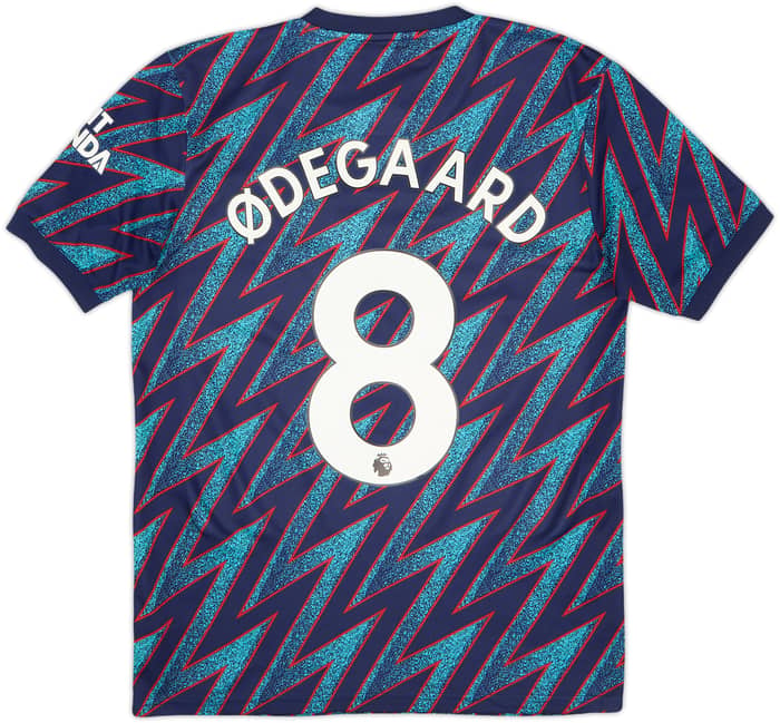2021-22 Arsenal Third Shirt Odegaard #8 - 8/10 - (S)