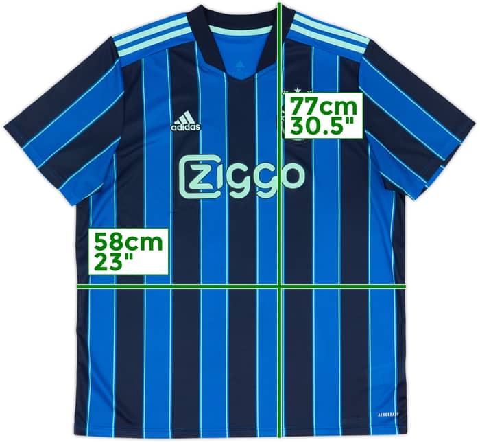 2021-22 Ajax Away Shirt - 7/10 - (XL)