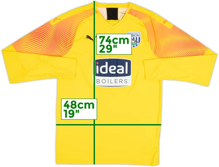 2019-20 West Brom GK Shirt - 9/10 - (L)