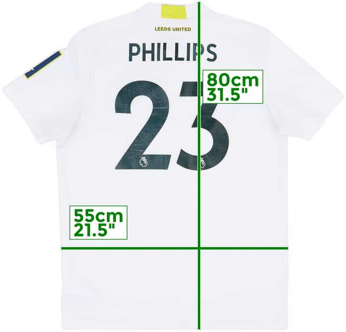 2021-22 Leeds United Home Shirt Phillips #23 - 5/10 - (XL)