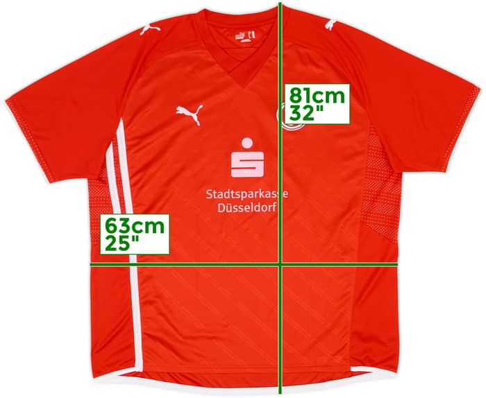 2009-10 Fortuna Dusseldorf Home Shirt - 8/10 - (3XL)