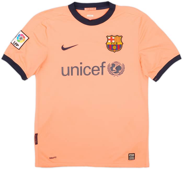 2009-10 Barcelona Away Shirt Ibrahimovic #9 - 9/10 - (S)