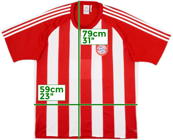 2010-11 Bayern Munich Basic Home Shirt - 4/10 - (XL)