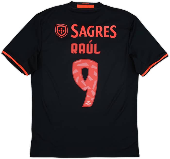 2016-17 Benfica Away Shirt Jimenez #9 - 8/10 - (M)
