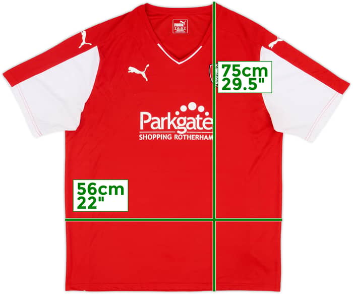 2015-16 Rotherham United Home Shirt - 4/10 - (XL)