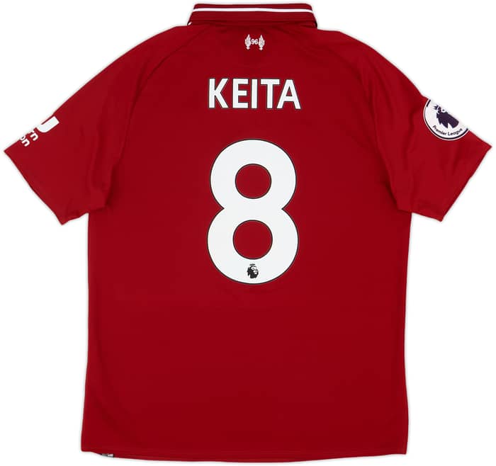 2018-19 Liverpool Home Shirt Keita #8 - 8/10 - (M)