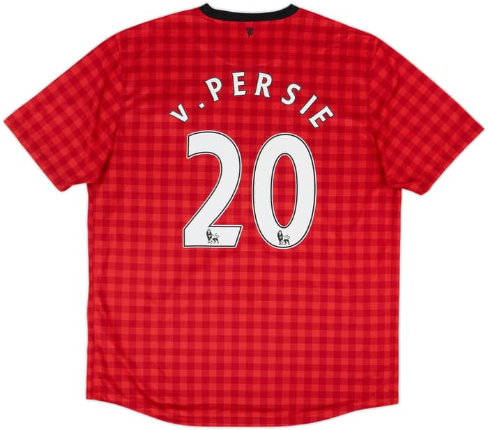 2012-13 Manchester United Home Shirt v.Persie #20 - 5/10 - (XL)