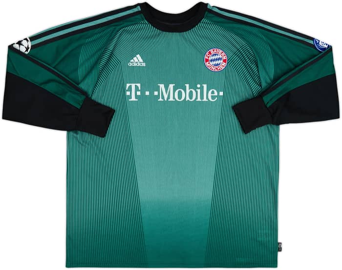 2003-04 Bayern Munich GK Shirt Kahn #1 - 8/10 - (L)
