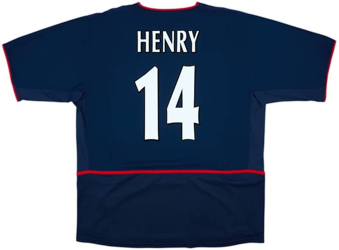 2002-04 Arsenal Away Shirt Henry #14 - 9/10 - (XXL)