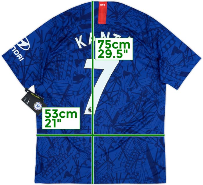 2019-20 Chelsea Home Shirt Kante #7 (L)