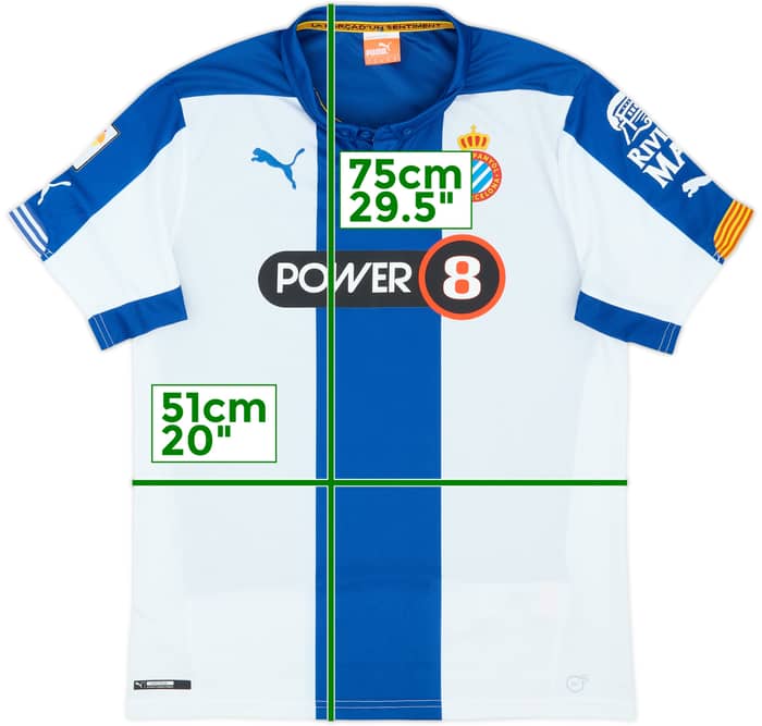 2014-15 Espanyol Home Shirt - 10/10 - (M)