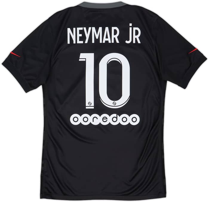 2021-22 Paris Saint-Germain Third Shirt Neymar Jr #10 - 8/10 - (S)