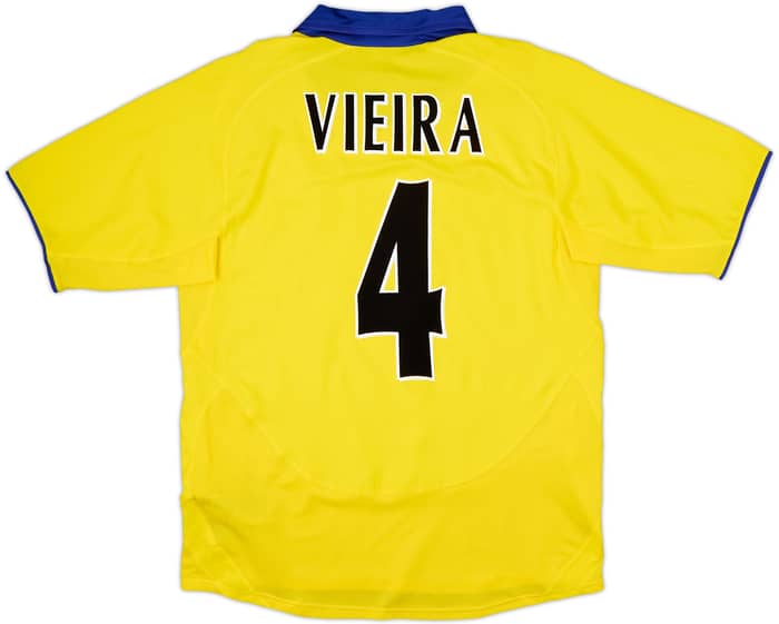 2003-05 Arsenal Away Shirt Vieira #4 - 10/10 - (M)