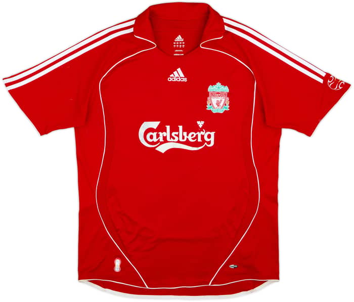 2006-08 Liverpool Home Shirt Gerrard #8 - 5/10 - (L)