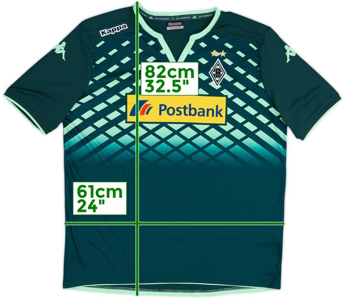 2015-16 Borussia Monchengladbach Away Shirt - 10/10 - (XXL)