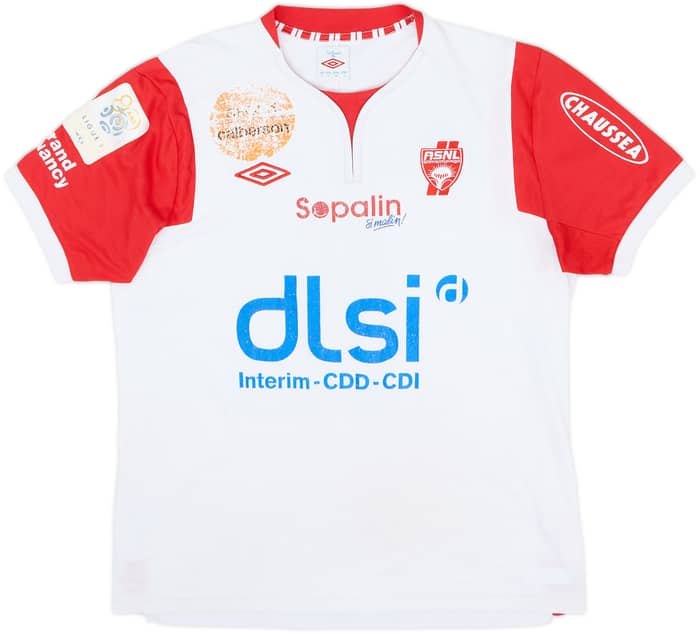 Camiseta de local versión jugador del AS Nancy-Lorraine 2012-13 Andre Luiz #5