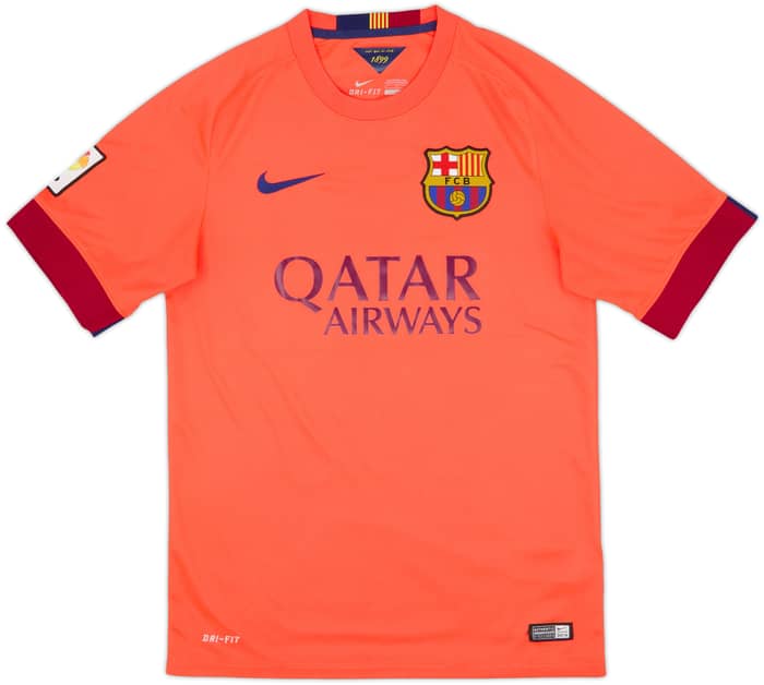 2014-15 Barcelona Away Shirt I.Rakitic #4 - 6/10 - (S)