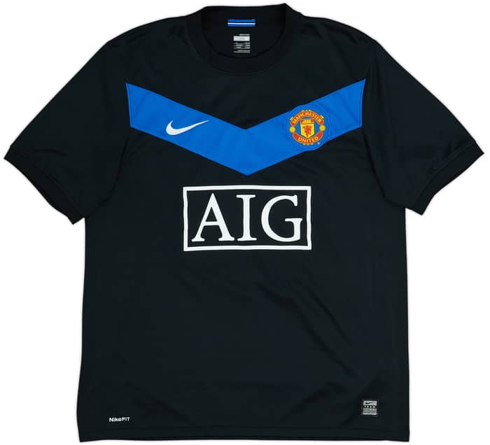 2009-10 Manchester United Away Shirt Scholes #18 - 6/10 - (M)