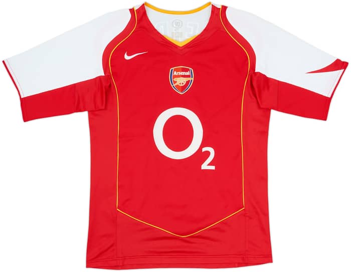 2004-05 Arsenal Home Shirt Vieira #4 - 8/10 - (S)