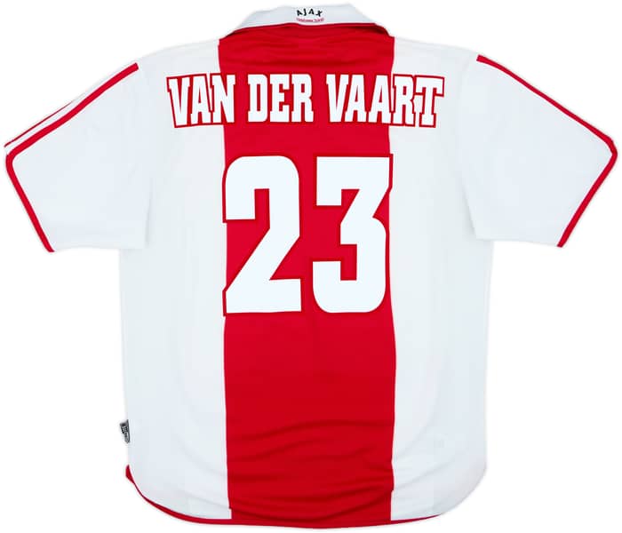 2000-01 Ajax Centenary Home Shirt Van Der Vaart #23 - 9/10 - (L)