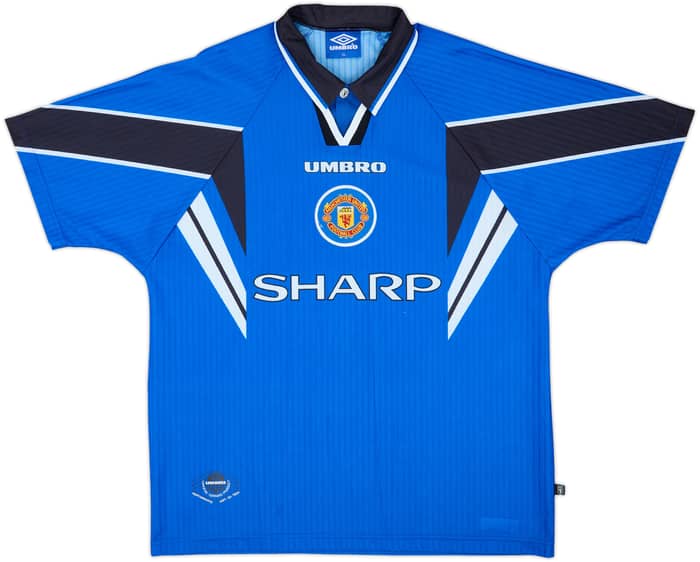 1996-98 Manchester United Third Shirt Beckham #10 - 6/10 - (XL)