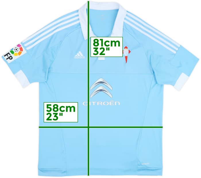 2015-16 Celta Vigo Camiseta Local - 5/10 - (XL)