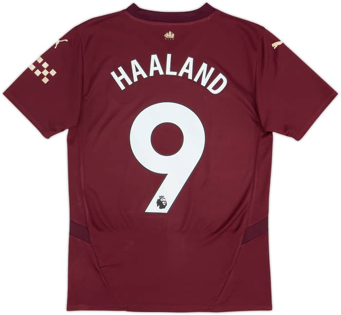 2024-25 Manchester City Third Shirt Haaland #9 - 6/10 - (S)