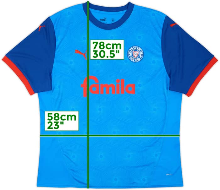 2024-25 Holstein Kiel Home Shirt - 10/10 - (XL)