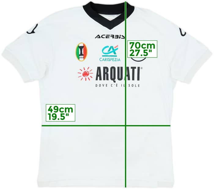 2016-17 Spezia Home Shirt - 4/10 - (M)