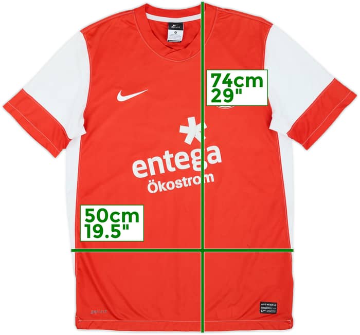 2011-12 FSV Mainz Home Shirt - 5/10 - (M)