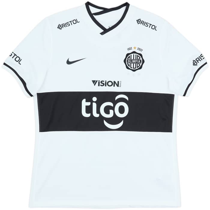 Camiseta de local del CD Olimpia 2022-23 T. Binder #10 - 9/10 - (L)