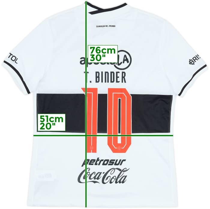 Camiseta de local del CD Olimpia 2022-23 T. Binder #10 - 9/10 - (L)